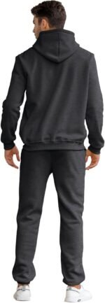 Men’s 2-Piece Sweatsuit Set – Hoodie & Jogger Tracksuit for Casual Sports and Activewear - Image 3