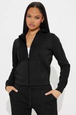 Women's 2-Piece Zip-Up Hoodie & Jogger Set – Long Sleeve Casual Sweatsuit - Image 5