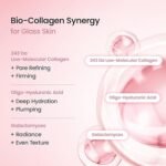 Bio-Collagen Real Deep Mask – Hydrating Overnight Hydrogel Face Mask for Pore Minimizing, Elasticity, Plumping & After Sun Care | Travel Essentials for Women | Korean Skin Care | 1.19oz (34g) x 4ea - Image 4