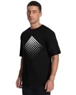 : Men’s Graphic T-Shirt – Triangle Geometric Gradient Art Short Sleeve Summer Crewneck Casual Tee - Image 3