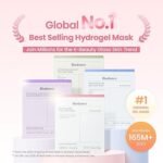 Bio-Collagen Real Deep Mask – Hydrating Overnight Hydrogel Face Mask for Pore Minimizing, Elasticity, Plumping & After Sun Care | Travel Essentials for Women | Korean Skin Care | 1.19oz (34g) x 4ea - Image 2
