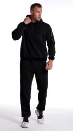 Men’s 2-Piece Sweatsuit Set – Hoodie & Jogger Tracksuit for Casual Sports and Activewear - Image 6