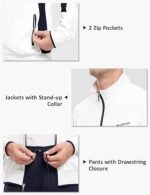 Men’s 2-Piece Tracksuit Set – Full-Zip Hoodie & Jogger Pants for Casual Sports and Activewear - Image 4