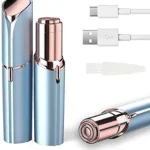 Facial Hair Removal for Women, Electric Painless Facial Hair Remover for Face, Lip, Chin with USB Rechargeable, Blue
