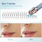Facial Hair Removal for Women, Electric Painless Facial Hair Remover for Face, Lip, Chin with USB Rechargeable, Blue - Image 2