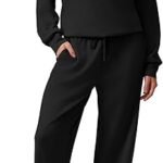 Women's 2Piece Tracksuit Set – ZipUp Sweatshirt & Jogger Sweatpants Outfit