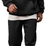 Men’s 2-Piece Hoodie & Jogger Tracksuit Set – Casual Sweatshirt and Sweatpants Outfit