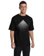 : Men’s Graphic T-Shirt – Triangle Geometric Gradient Art Short Sleeve Summer Crewneck Casual Tee - Image 6