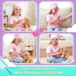 Meland Toy Doctor Kit for Girls – Pretend Play Doctor Set with Dog & Accessories - Image 5