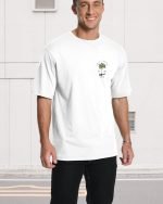 Men’s Graphic T-Shirt – Palm Tree Print Short Sleeve Summer Crewneck Cotton Casual Tee - Image 7