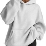Women's Oversized Fleece Hoodie Sweatshirt – Trendy Long Sleeve Pullover