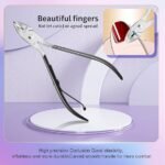 30-in-1 Professional Manicure & Pedicure Kit – Personal Care Grooming Set for Men, Nail Clippers & Beauty Tools with Portable Travel Case (Black) - Image 5