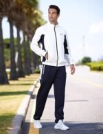 Men’s 2-Piece Tracksuit Set – Full-Zip Hoodie & Jogger Pants for Casual Sports and Activewear - Image 7