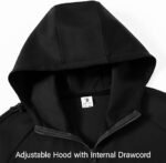 Men’s 2-Piece Tracksuit Set – Full-Zip Hoodie Jacket & Sport Jogger Pants with Zipper Pockets - Image 3