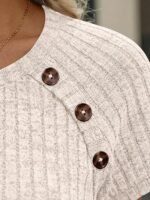 Women's Short Sleeve Shirts Business Casual Blouses Dressy Work Tunic Tops 2026 Spring Sweaters Fashion Clothes - Image 5