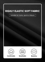 Men’s Muscle Fit Short Sleeve T-Shirt – Slim Fitted Crew Neck Longline Tee for Gym & Workout - Image 2