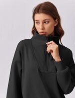 Women's 2Piece Tracksuit Set – ZipUp Sweatshirt & Jogger Sweatpants Outfit - Image 4