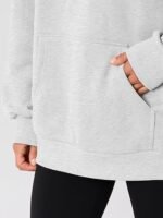 Women's Oversized Fleece Hoodie Sweatshirt – Trendy Long Sleeve Pullover - Image 5