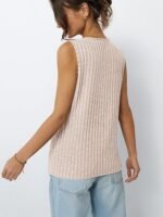 Womens Tank Tops Summer Sleeveless Shirts Spring 2026 V Neck Loose Fit Casual Clothes Trendy Fashion Outfits - Image 4