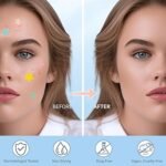 Pimple Patches for Face, Hydrocolloid Acne Patches – Cute Star Zit Covers, Colorful Spot Stickers with Tea Tree, Salicylic Acid & Cica Oil | 3 Sizes (10mm, 12mm & 14mm) | 200 Count - Image 4