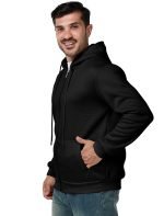 Men’s Full Zip Hoodie – Casual Long Sleeve Fleece Drawstring Hooded Sweatshirt with Pockets - Image 5