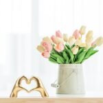 Small Heart Hands Sculpture Decor for Living Room Bedroom Bookshelf Coffee Table and Office Display, Love Finger Statue Modern Aesthetic Home Decor, Unique Gift for Wedding Christmas Birthday (Gold) - Image 2