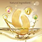 Under Eye Patches, 40 Pairs Eye Mask for Dark Circles, Puffy Eyes, Undereye Bags, Wrinkles – Eye Mask Patches with 24K Gold, Hyaluronic Acid, Rose & Aloe Vera – Eye Treatment Skin Care for Men & Women Gift - Image 3