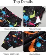 Boy 2 Pcs Clothes Cool 3D Printing Long Sleeve Hoodie & Sweatpants Outfit for 5-12 Years - Image 3