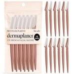 Dermaplane Razor for Women Face – Face Razors for Women & Men, Eyebrow Razors & Face Shaver – Exfoliating Facial Razor & Dermaplaner as Skin Care Tool for Smoother Skin | 12 pcs – Terracotta