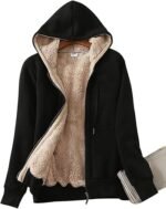 Women‘s Faux Suede Leather Jacket, Cropped Open Front Coat for Fall Winter Spring, Cardigan Style