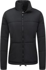 Women's Warm Winter Coat Waterproof Puffer Jacket Full-Zip Lightweight Winter Jacket - Image 3