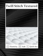 Quarter-Zip Pullover Sweatshirt – Lightweight Long Sleeve Mock Neck Sweater Polo - Image 4