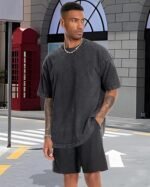 Men’s Oversized Vintage Graphic T-Shirt – Short Sleeve Loose Fit Washed Casual Tee - Image 6