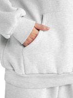 Women's 2-Piece Lounge Sweatsuit Set – Oversized Hoodie & Jogger Pants - Image 6